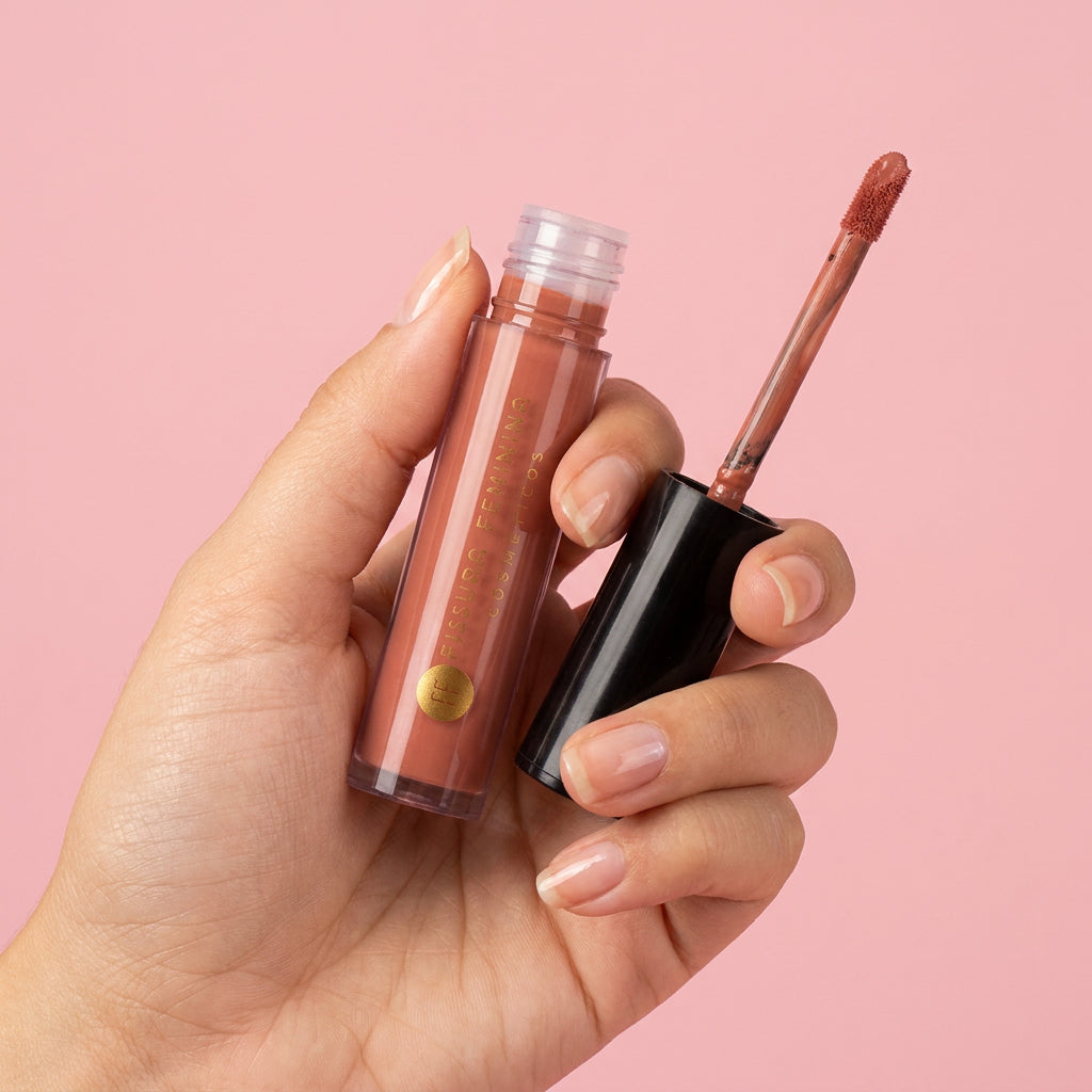 Batom Matte Fissura Feminina Pro - Nude Luxo