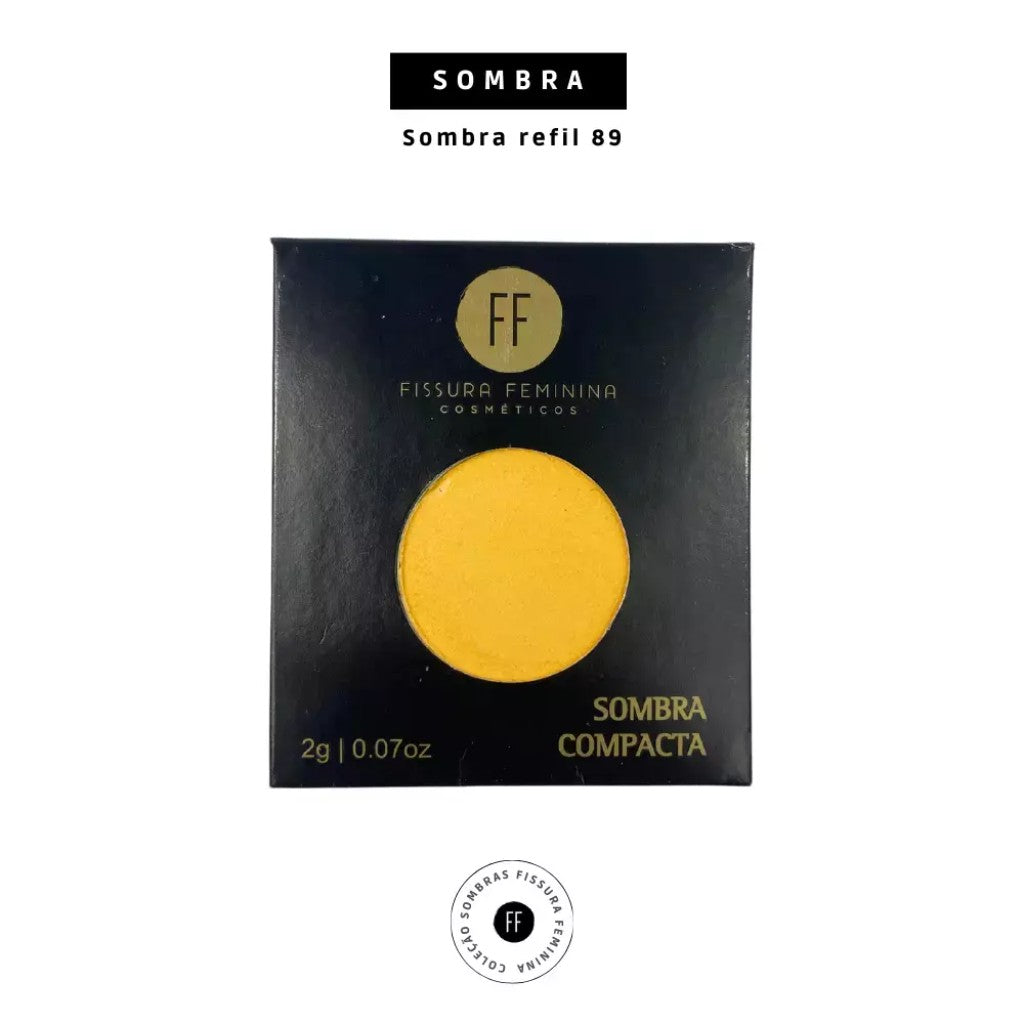 Sombra Compacta 89 Amarelo Pastel