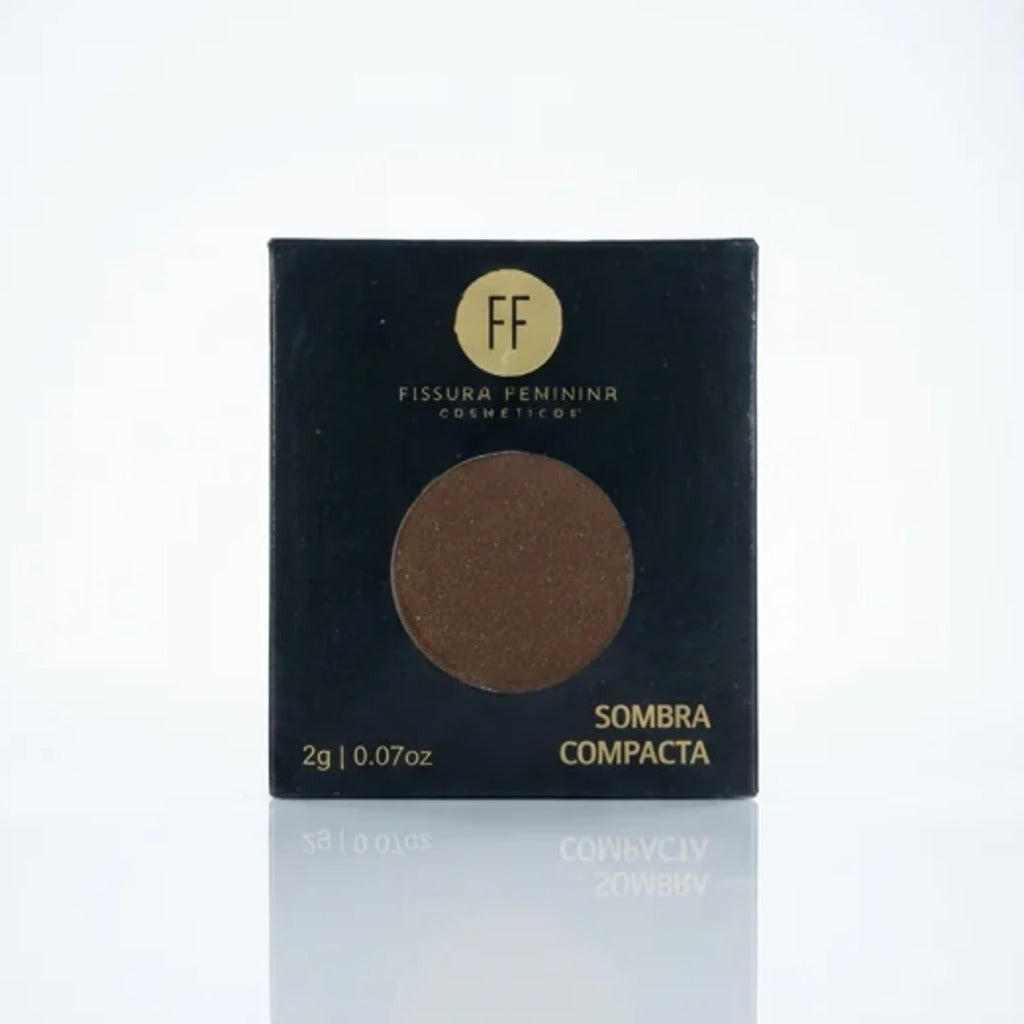 Sombra Compacta 74 Marrom Com Brilho