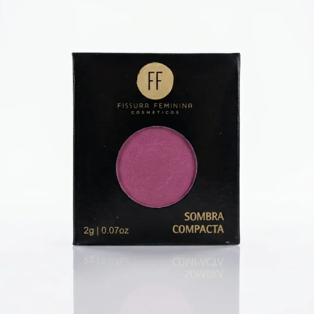Sombra Compacta 95 Rosa Claro com Fundo Dourado Cintilante